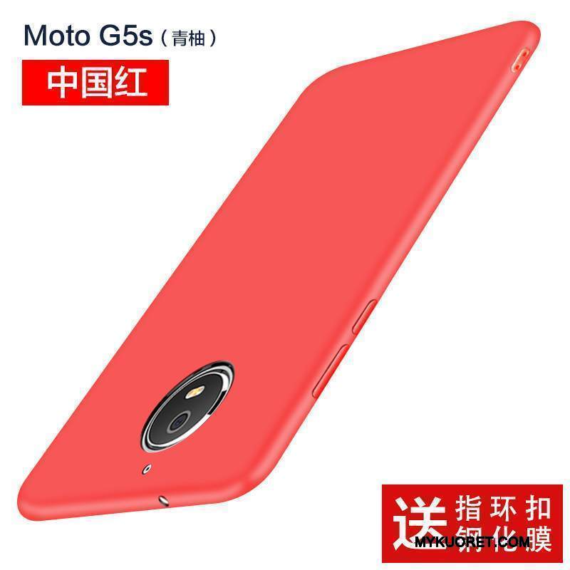 Kuori Moto G5s Silikoni Ohut Pesty Suede, Kotelo Moto G5s Suojaus Murtumaton 说