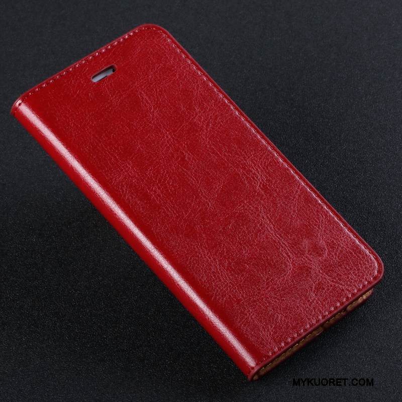 Kuori Redmi Note 4x Kuoret Pieni Puhelimen Kuoret, Kotelo Redmi Note 4x Nahka Punainen Tummansininen