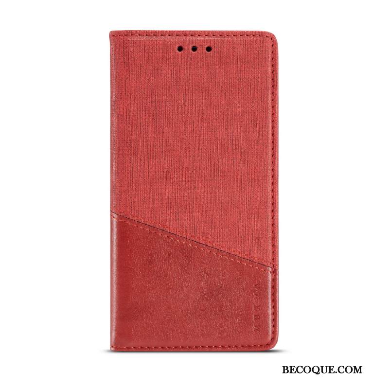 Kuori Redmi Note 6 Pro Laukut Punainen Murtumaton, Kotelo Redmi Note 6 Pro Pehmeä Neste Puhelimen Kuoret Kortti