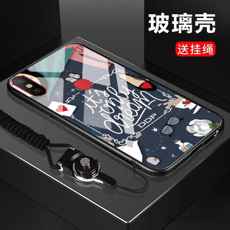 Kuori Redmi Note 6 Pro Suojaus Persoonallisuus Puhelimen Kuoret, Kotelo Redmi Note 6 Pro Punainen Musta