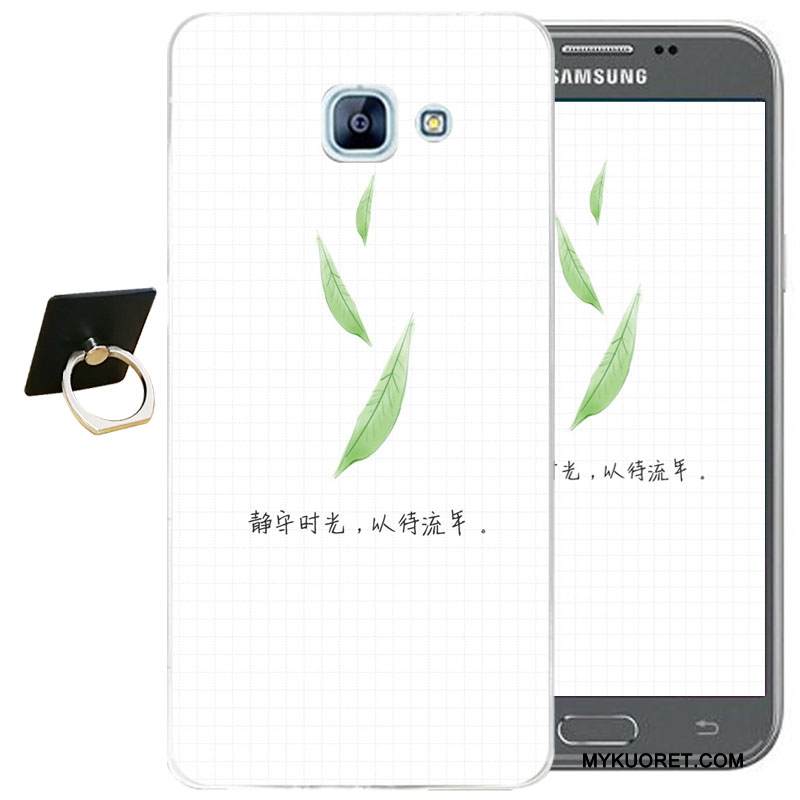 Kuori Samsung Galaxy A3 2017 Kohokuviointi Murtumaton Sininen, Kotelo Samsung Galaxy A3 2017 Sarjakuva Puhelimen Kuoret