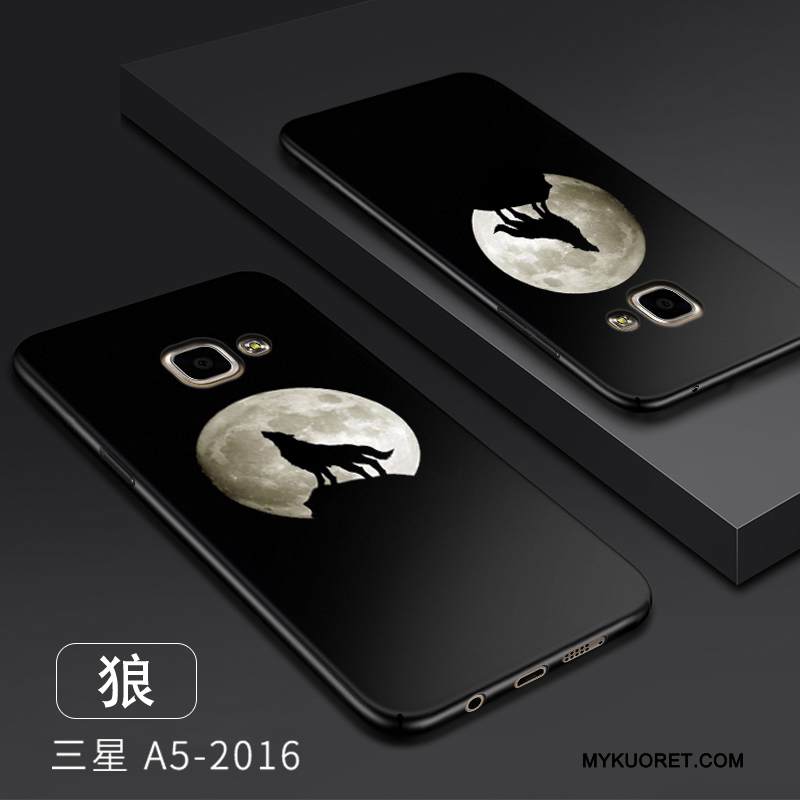 Kuori Samsung Galaxy A5 2016 Luova Persoonallisuus Puhelimen Kuoret, Kotelo Samsung Galaxy A5 2016 Suojaus Ohut Musta