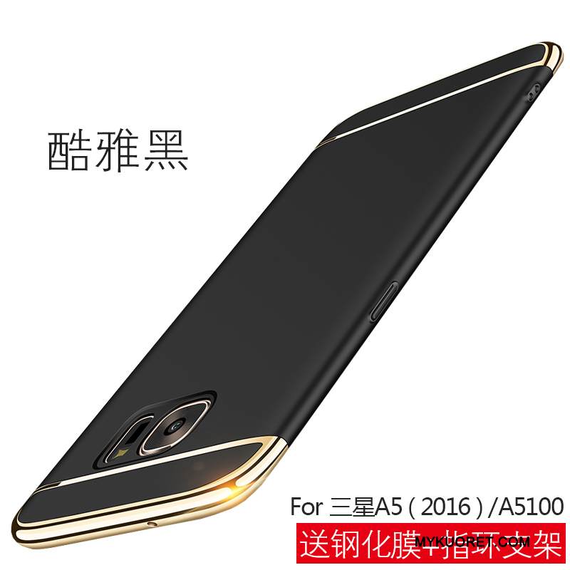 Kuori Samsung Galaxy A5 2016 Suojaus Musta Kova, Kotelo Samsung Galaxy A5 2016 Puhelimen Kuoret Ultra