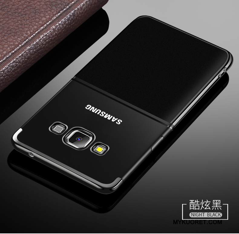 Kuori Samsung Galaxy A8 Laukut Murtumaton Pesty Suede, Kotelo Samsung Galaxy A8 Suojaus Kova Jauhe