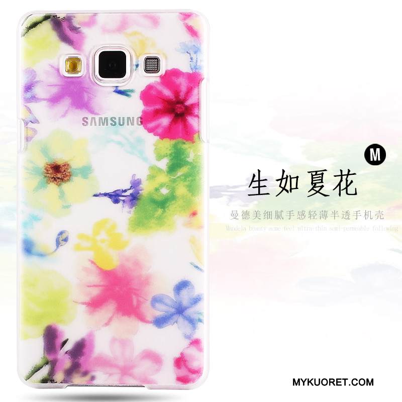 Kuori Samsung Galaxy A8 Maalaus Kova Puhelimen Kuoret, Kotelo Samsung Galaxy A8 Suojaus Vihreä