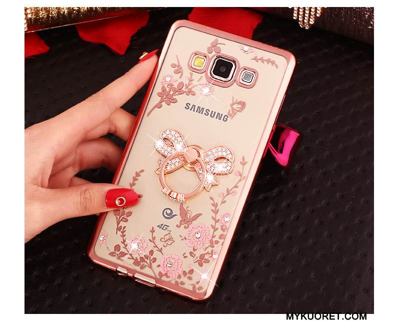 Kuori Samsung Galaxy J5 2015 Silikoni Murtumaton Jauhe, Kotelo Samsung Galaxy J5 2015 Suojaus Puhelimen Kuoret
