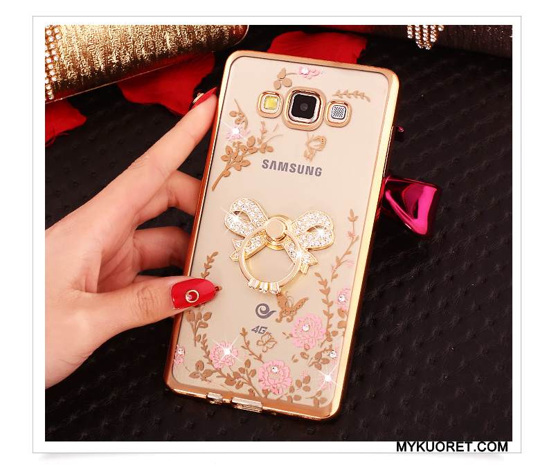 Kuori Samsung Galaxy J5 2015 Silikoni Murtumaton Jauhe, Kotelo Samsung Galaxy J5 2015 Suojaus Puhelimen Kuoret