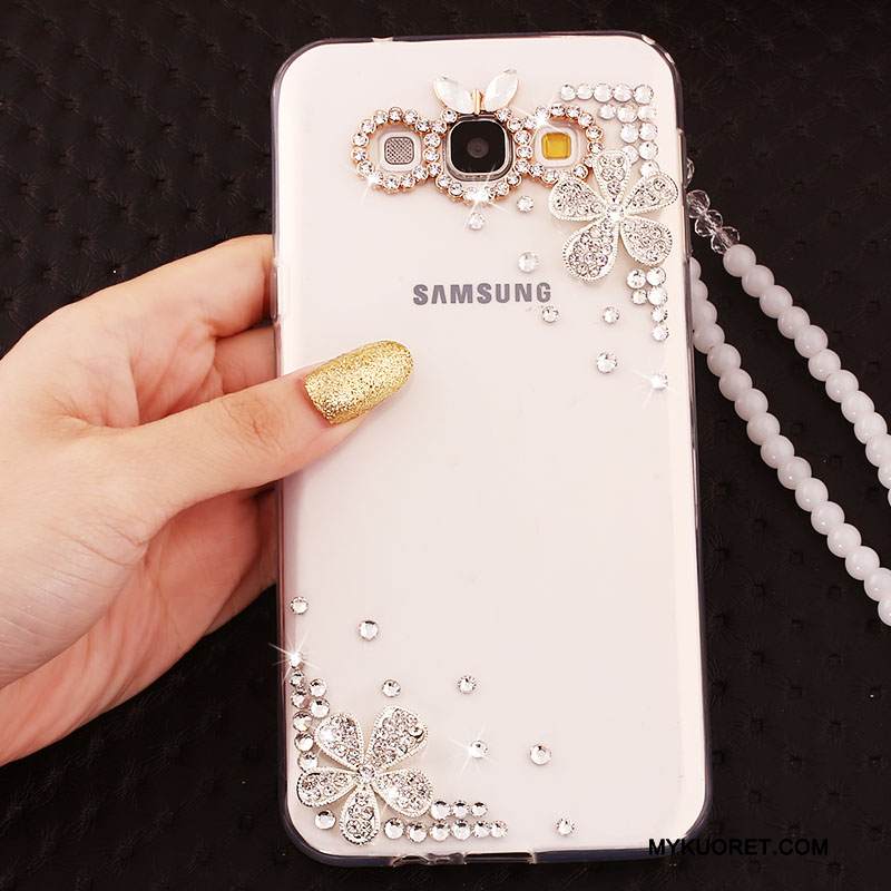 Kuori Samsung Galaxy J5 2016 Monivärinen Puhelimen Kuoret Rengas, Kotelo Samsung Galaxy J5 2016 Murtumaton Kristalli