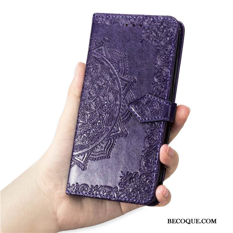 Kuori Samsung Galaxy Note 10 Kuoret Puhelimen Kuoret Violetti, Kotelo Samsung Galaxy Note 10 Nahka