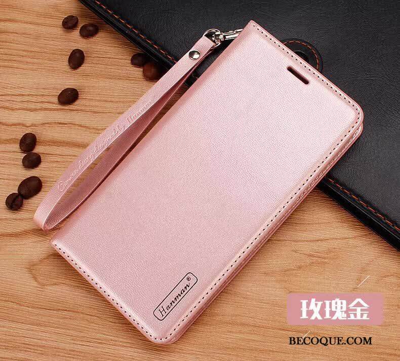 Kuori Samsung Galaxy Note 10 Lite Nahka Murtumaton Uusi, Kotelo Samsung Galaxy Note 10 Lite Laukut Kulta Pinkki