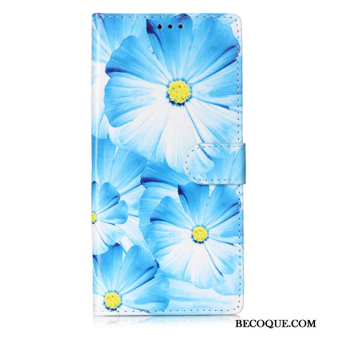 Kuori Samsung Galaxy Note 10 Nahka Murtumaton Sininen, Kotelo Samsung Galaxy Note 10 Kuoret L Puhelimen Kuoret