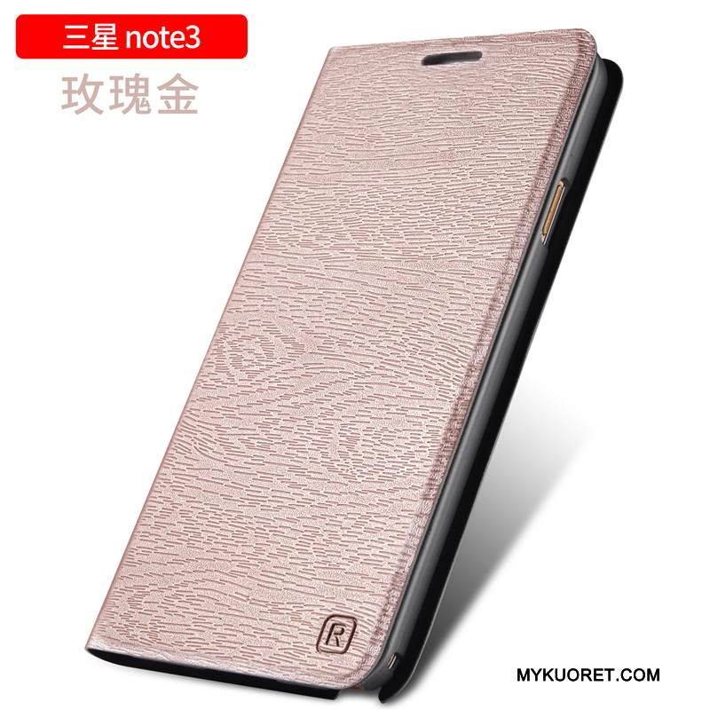 Kuori Samsung Galaxy Note 3 Nahka Murtumaton 说, Kotelo Samsung Galaxy Note 3 Suojaus Puhelimen Kuoret