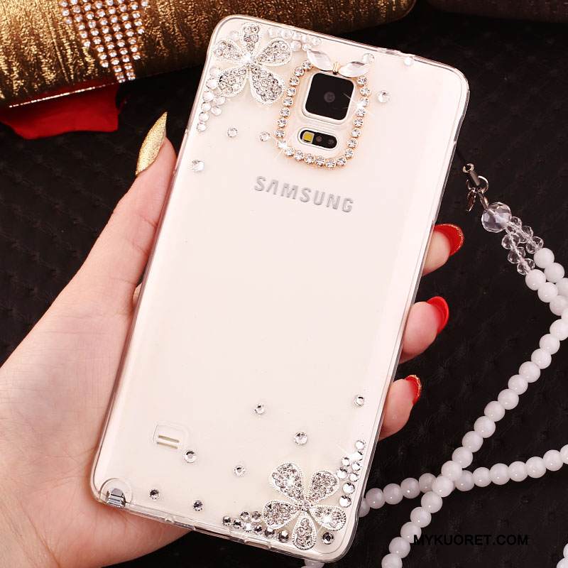 Kuori Samsung Galaxy Note 3 Silikoni Puhelimen Kuoret Ripustettavat Koristeet, Kotelo Samsung Galaxy Note 3 Suojaus Kulta Murtumaton