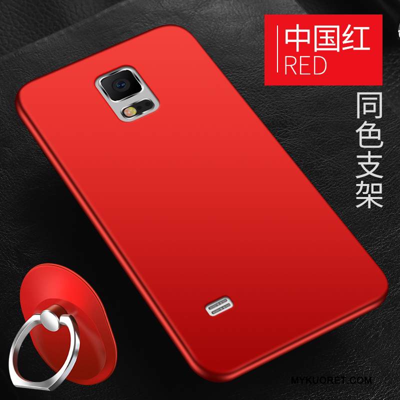 Kuori Samsung Galaxy Note 4 Laukut Murtumaton Punainen, Kotelo Samsung Galaxy Note 4 Silikoni Puhelimen Kuoret Yksinkertainen
