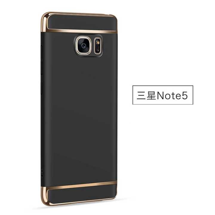 Kuori Samsung Galaxy Note 5 Laukut Musta Puhelimen Kuoret, Kotelo Samsung Galaxy Note 5 Suojaus Kova Ripustettavat Koristeet