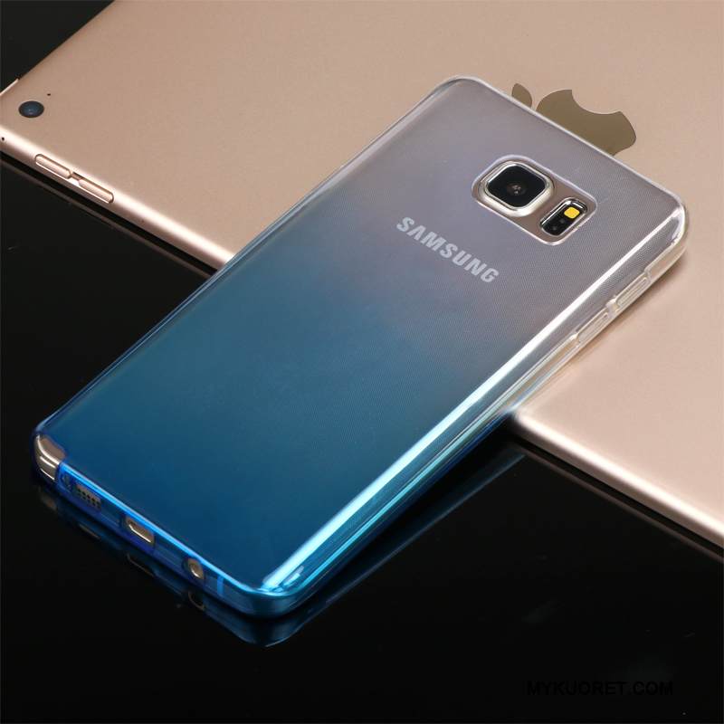 Kuori Samsung Galaxy Note 5 Laukut Ohut Murtumaton, Kotelo Samsung Galaxy Note 5 Luova Läpinäkyvä Violetti