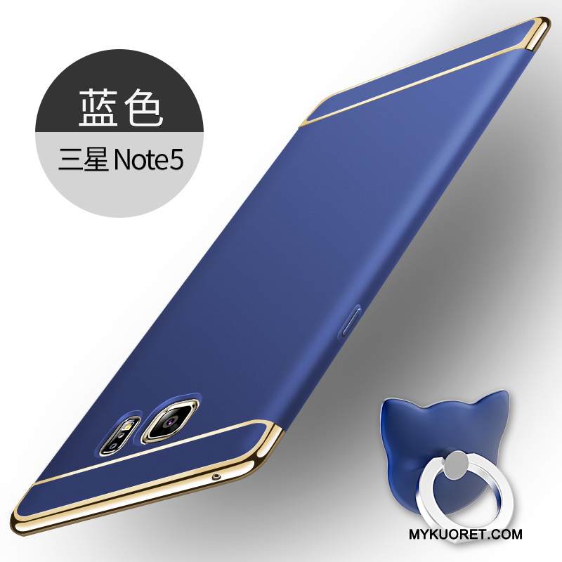 Kuori Samsung Galaxy Note 5 Luova Sininen Uusi, Kotelo Samsung Galaxy Note 5 Suojaus Kova Puhelimen Kuoret