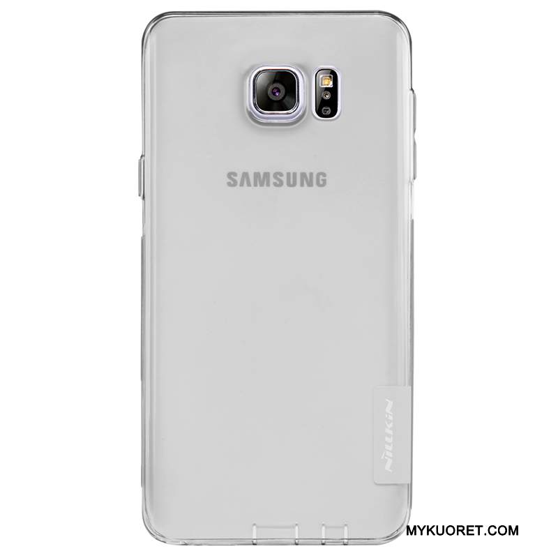 Kuori Samsung Galaxy Note 5 Pehmeä Neste Kulta Sininen, Kotelo Samsung Galaxy Note 5 Suojaus Läpinäkyvä