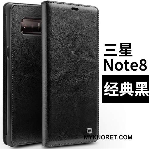 Kuori Samsung Galaxy Note 8 Kuoret Puhelimen Kuoret, Kotelo Samsung Galaxy Note 8 Nahka