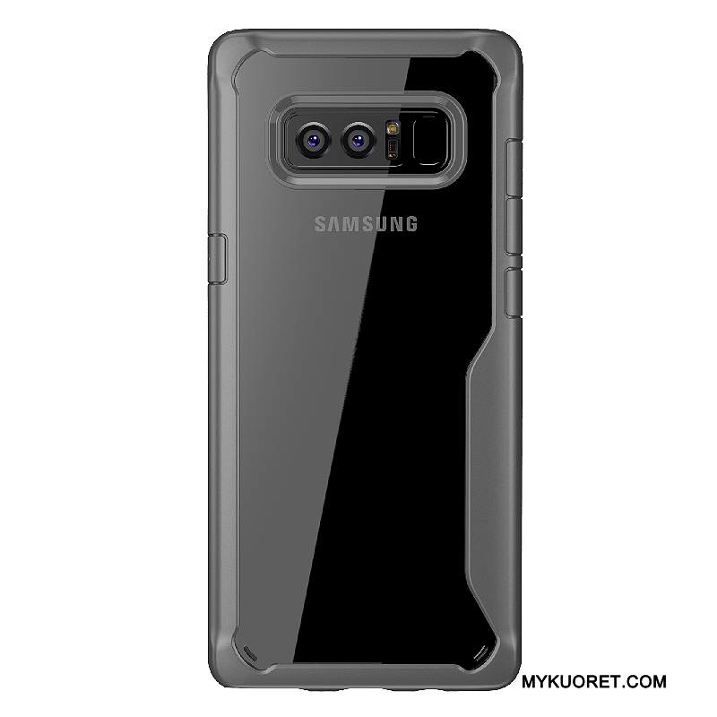 Kuori Samsung Galaxy Note 8 Laukut Ultra Ohut, Kotelo Samsung Galaxy Note 8 Luova Murtumaton Musta