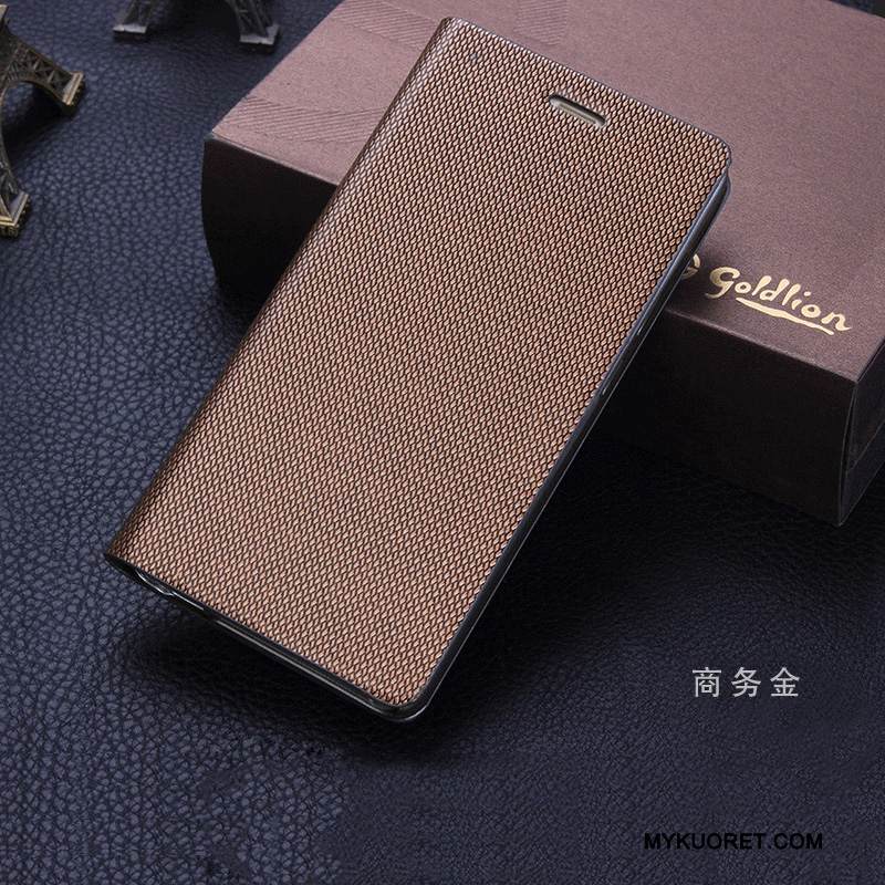 Kuori Samsung Galaxy Note 8 Nahka Puhelimen Kuoret Murtumaton, Kotelo Samsung Galaxy Note 8 Suojaus Liiketoiminta Khaki