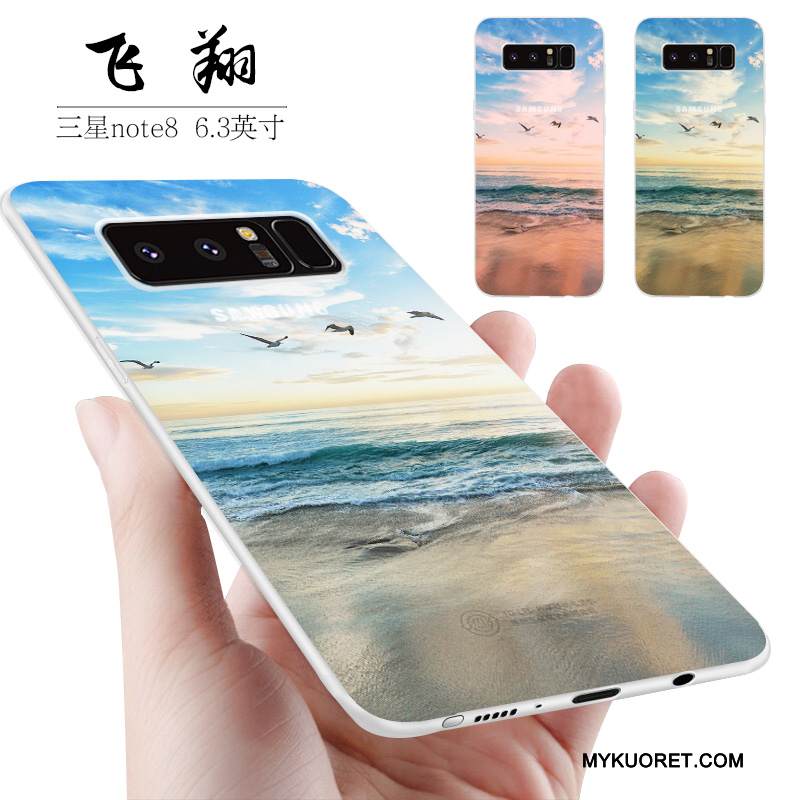Kuori Samsung Galaxy Note 8 Silikoni Pieni Murtumaton, Kotelo Samsung Galaxy Note 8 Luova Puhelimen Kuoret Persoonallisuus