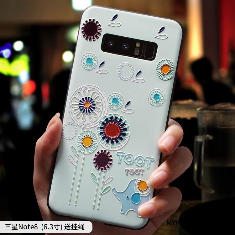 Kuori Samsung Galaxy Note 8 Suojaus Murtumaton Ihana, Kotelo Samsung Galaxy Note 8 Laukut Ultra Ohut