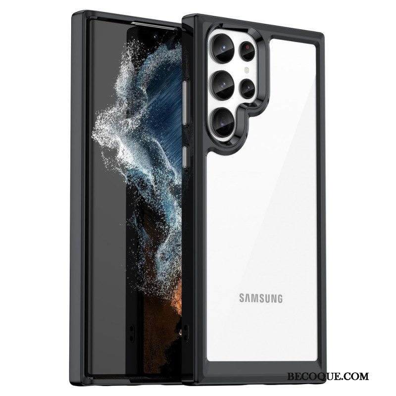 Kuori Samsung Galaxy S23 Ultra 5G Hybridiväriset Reunat