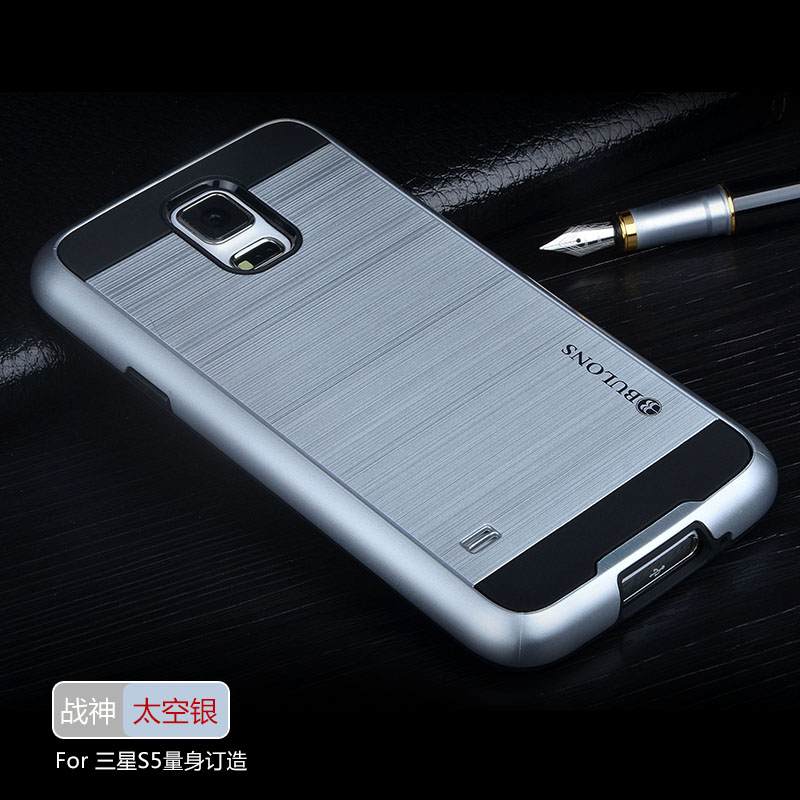 Kuori Samsung Galaxy S5 Pehmeä Neste Murtumaton Puhelimen Kuoret, Kotelo Samsung Galaxy S5 Silikoni Musta Trendi
