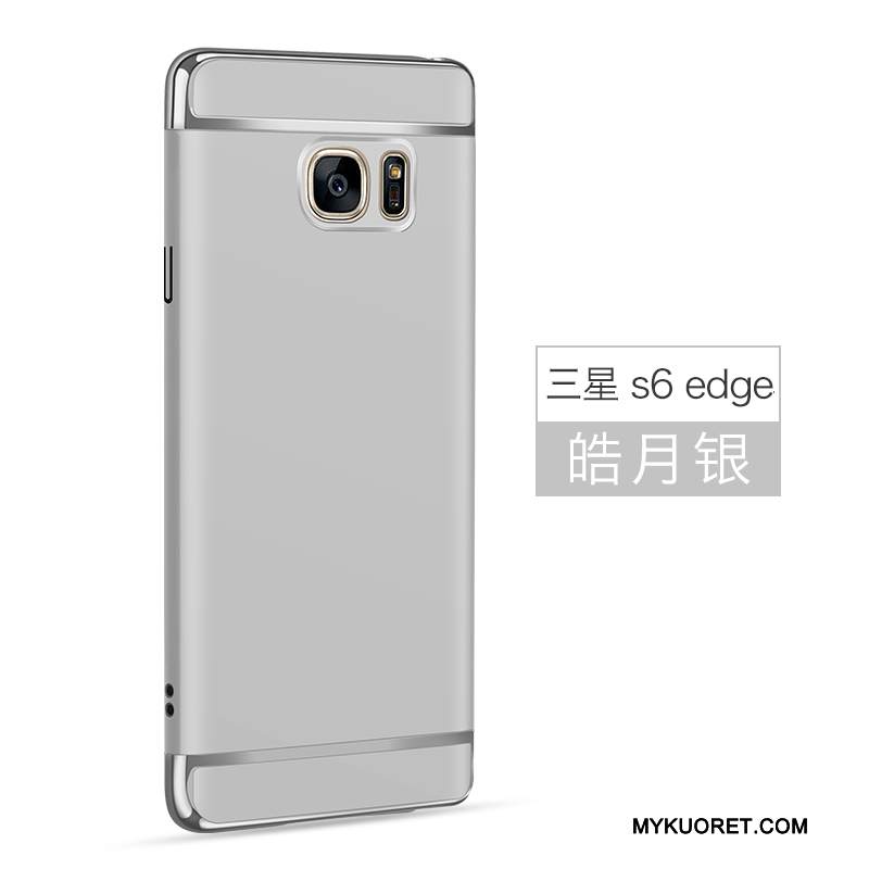 Kuori Samsung Galaxy S6 Edge Suojaus Jauhe Kova, Kotelo Samsung Galaxy S6 Edge Puhelimen Kuoret Pesty Suede
