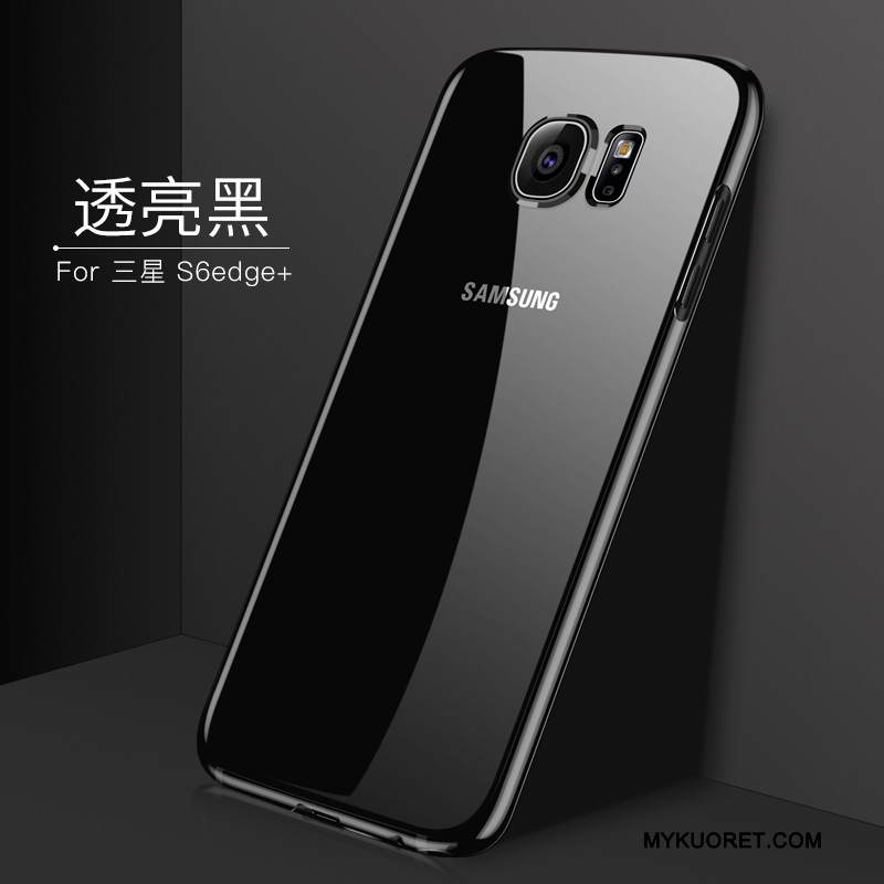 Kuori Samsung Galaxy S6 Edge + Suojaus Ultra Kova, Kotelo Samsung Galaxy S6 Edge + Trendi Ohut