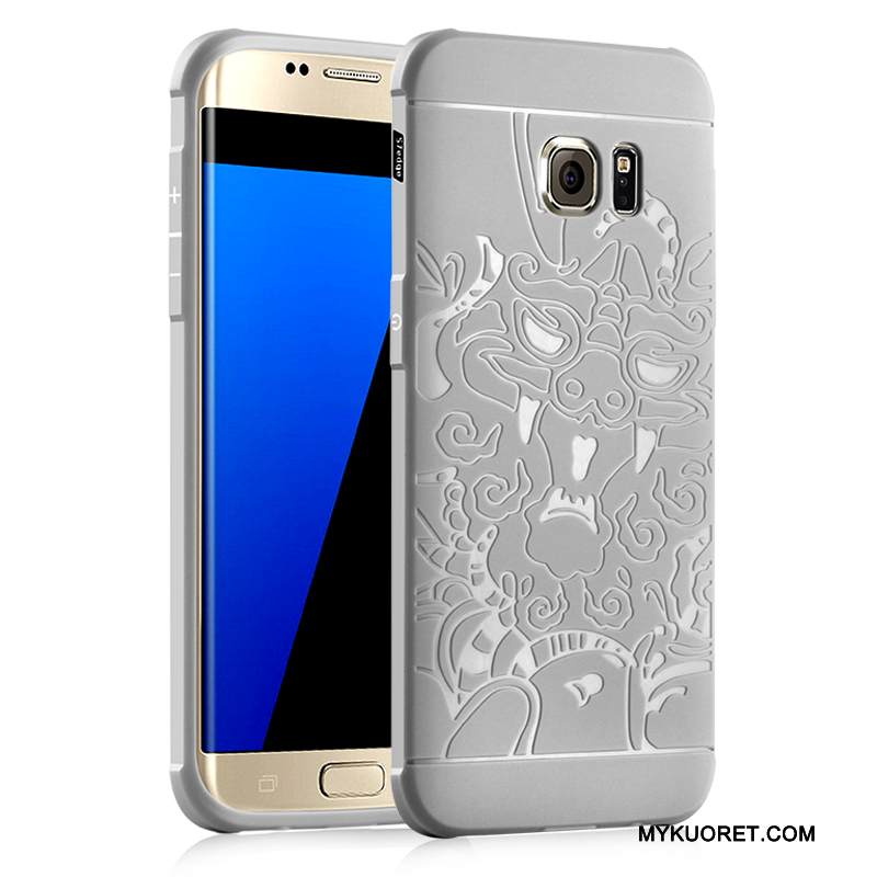 Kuori Samsung Galaxy S7 Edge Silikoni Ohut Ultra, Kotelo Samsung Galaxy S7 Edge Pehmeä Neste Trendi Puhelimen Kuoret