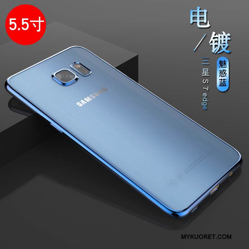 Kuori Samsung Galaxy S7 Edge Silikoni Puhelimen Kuoret Ultra, Kotelo Samsung Galaxy S7 Edge Pehmeä Neste Ohut Murtumaton