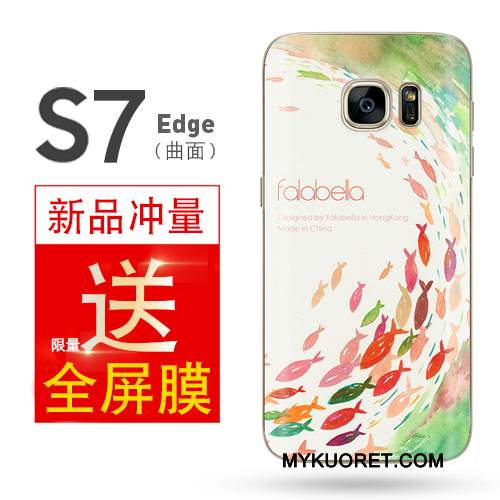 Kuori Samsung Galaxy S7 Edge Suojaus Puhelimen Kuoret Persoonallisuus, Kotelo Samsung Galaxy S7 Edge Monivärinen