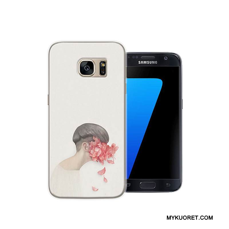 Kuori Samsung Galaxy S7 Luova Persoonallisuus Jauhe, Kotelo Samsung Galaxy S7 Suojaus Murtumaton Puhelimen Kuoret