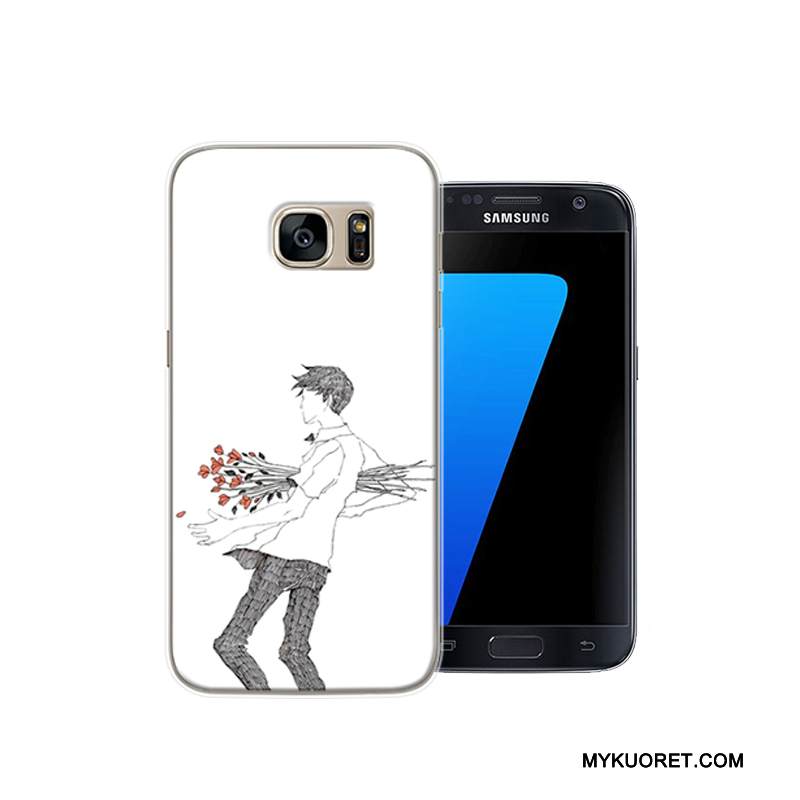 Kuori Samsung Galaxy S7 Luova Persoonallisuus Jauhe, Kotelo Samsung Galaxy S7 Suojaus Murtumaton Puhelimen Kuoret