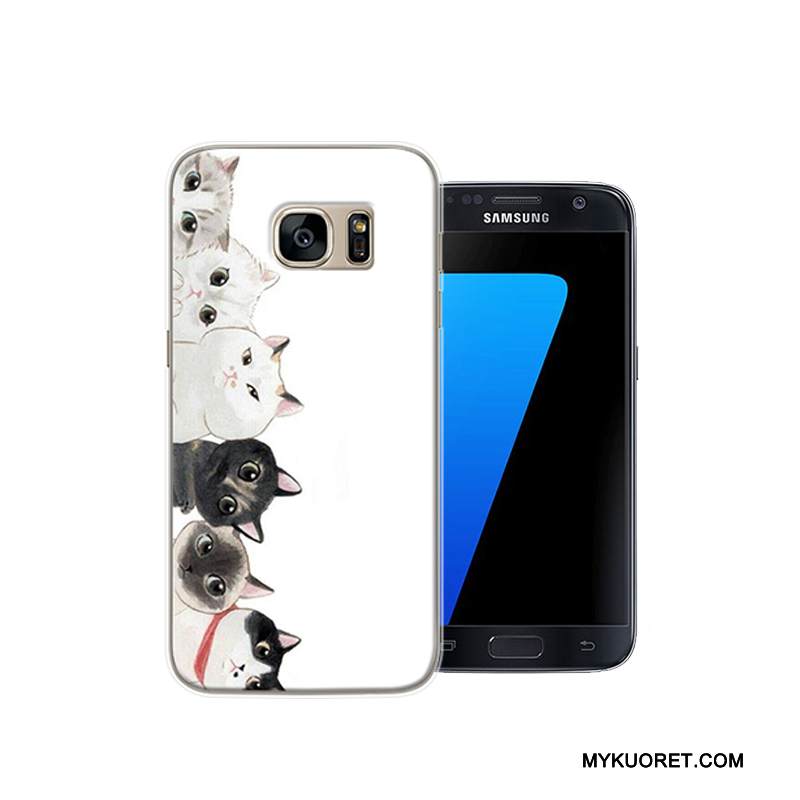 Kuori Samsung Galaxy S7 Sarjakuva Puhelimen Kuoret Murtumaton, Kotelo Samsung Galaxy S7 Suojaus Kova Persoonallisuus