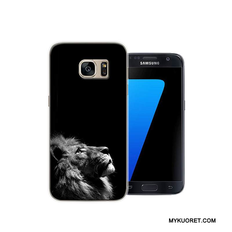 Kuori Samsung Galaxy S7 Sarjakuva Puhelimen Kuoret Murtumaton, Kotelo Samsung Galaxy S7 Suojaus Kova Persoonallisuus