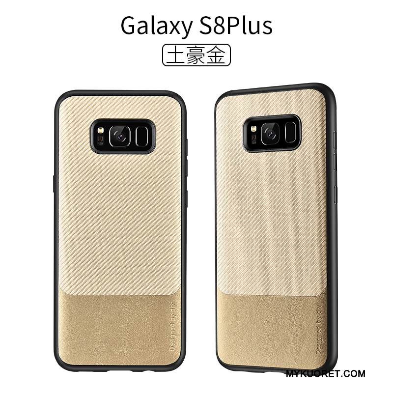 Kuori Samsung Galaxy S8+ Laukut Pesty Suede Murtumaton, Kotelo Samsung Galaxy S8+ Silikoni Punainen Ohut