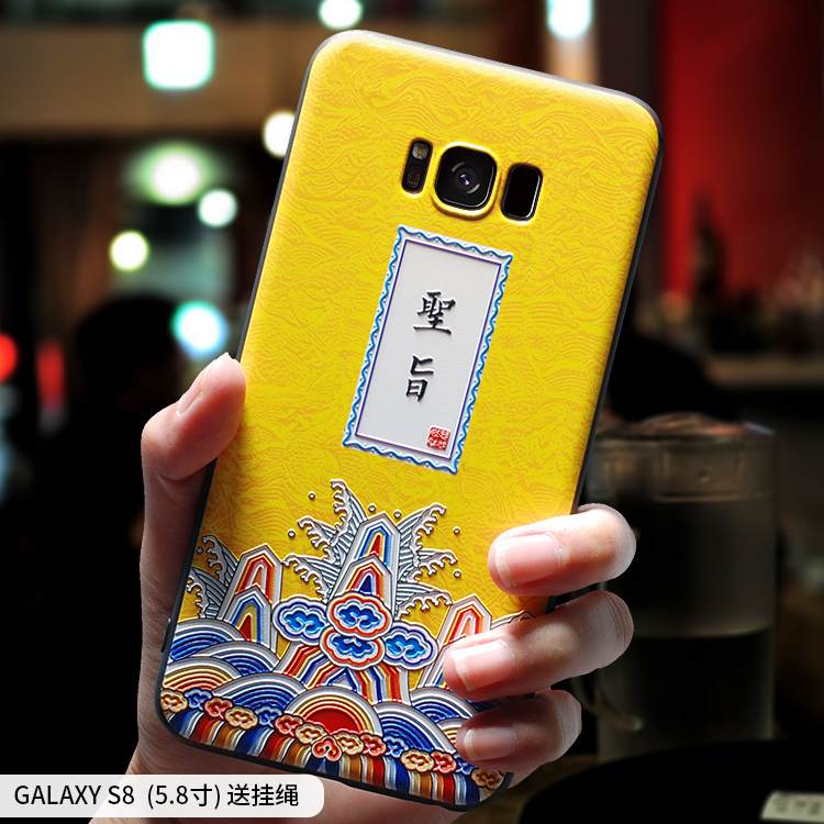 Kuori Samsung Galaxy S8 Laukut Rakastunut Persoonallisuus, Kotelo Samsung Galaxy S8 Silikoni Murtumaton Trendi