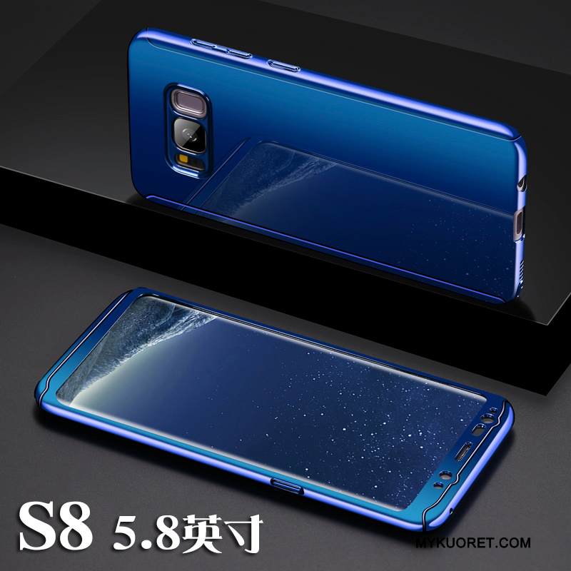 Kuori Samsung Galaxy S8 Laukut Sininen Ohut, Kotelo Samsung Galaxy S8 Luova Trendi Murtumaton