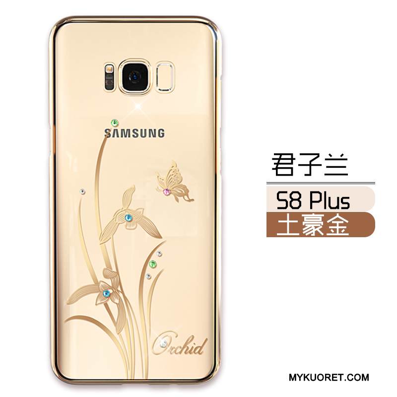 Kuori Samsung Galaxy S8+ Laukut Tide-brändi Kulta, Kotelo Samsung Galaxy S8+ Strassi Murtumaton Puhelimen Kuoret