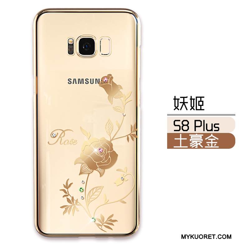 Kuori Samsung Galaxy S8+ Laukut Tide-brändi Kulta, Kotelo Samsung Galaxy S8+ Strassi Murtumaton Puhelimen Kuoret
