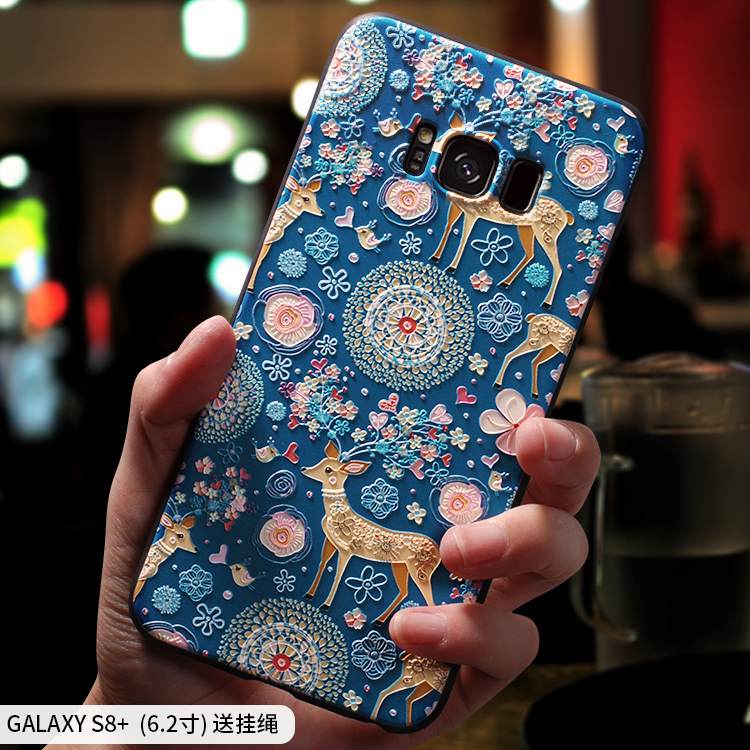 Kuori Samsung Galaxy S8+ Monivärinen Murtumaton Persoonallisuus, Kotelo Samsung Galaxy S8+ Luova Puhelimen Kuoret