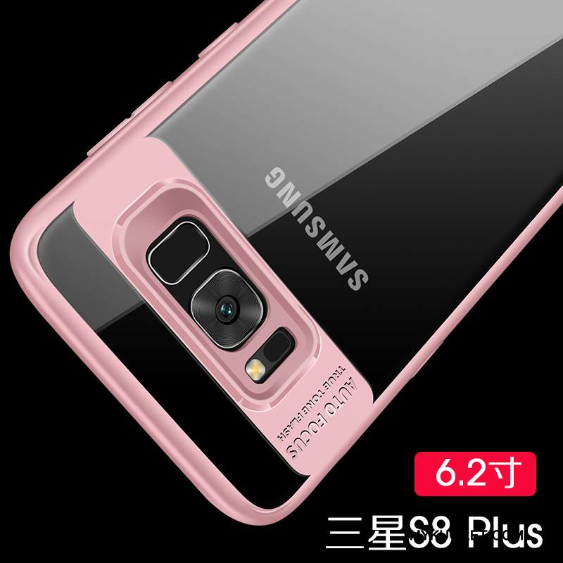Kuori Samsung Galaxy S8+ Silikoni Hopea Puhelimen Kuoret, Kotelo Samsung Galaxy S8+ Suojaus Murtumaton