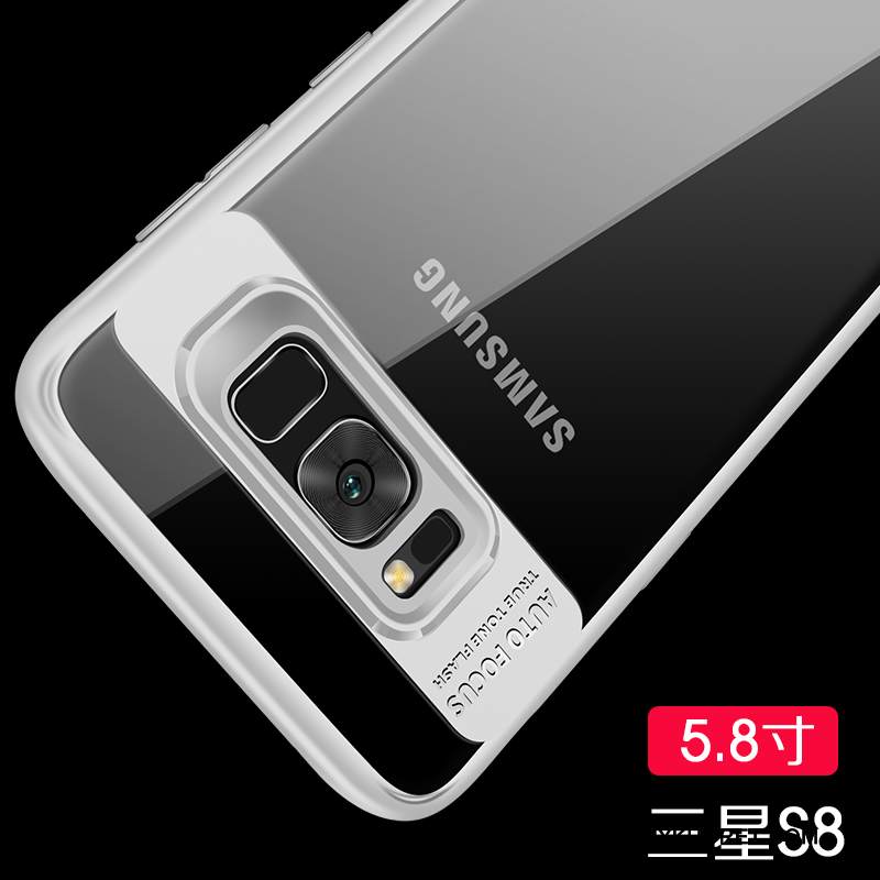 Kuori Samsung Galaxy S8 Silikoni Puhelimen Kuoret Punainen, Kotelo Samsung Galaxy S8 Suojaus Murtumaton