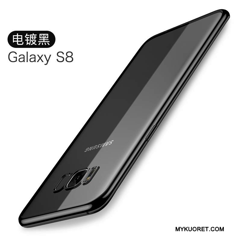 Kuori Samsung Galaxy S8 Suojaus Trendi Läpinäkyvä, Kotelo Samsung Galaxy S8 Pehmeä Neste Puhelimen Kuoret Pinnoitus