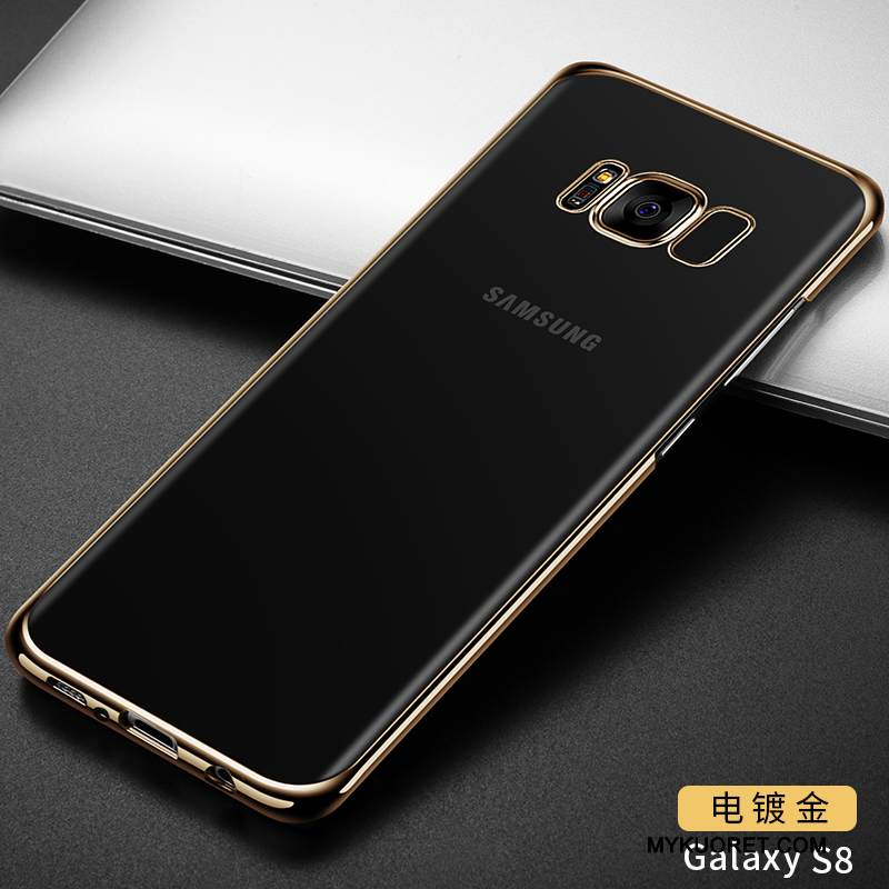 Kuori Samsung Galaxy S8+ Ylellisyys Puhelimen Kuoret Trendi, Kotelo Samsung Galaxy S8+ Suojaus Musta Murtumaton