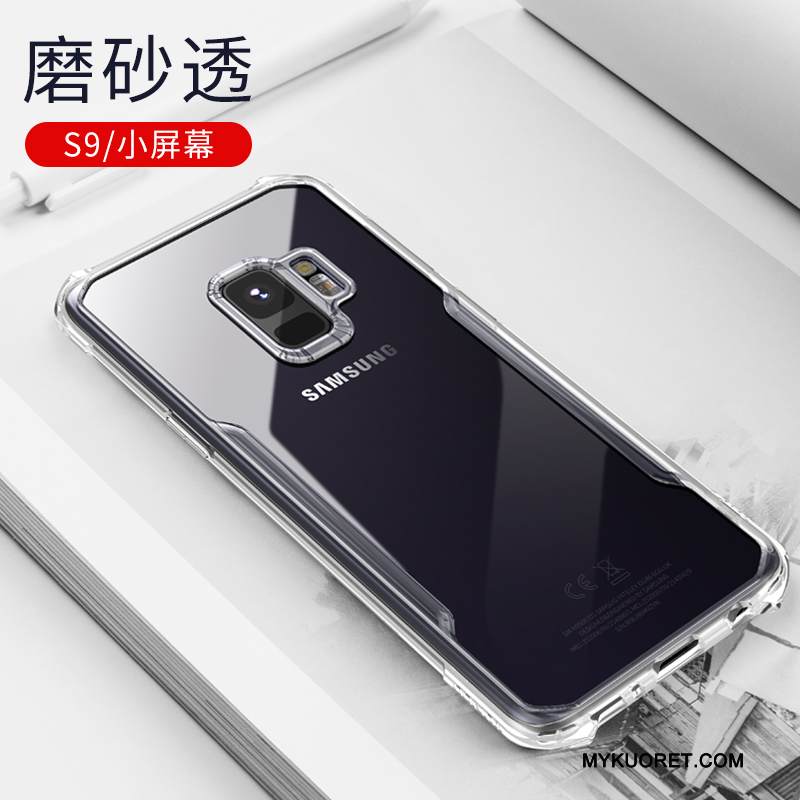Kuori Samsung Galaxy S9 Laukut Murtumaton Musta, Kotelo Samsung Galaxy S9 Suojaus Ohut Suupaltti