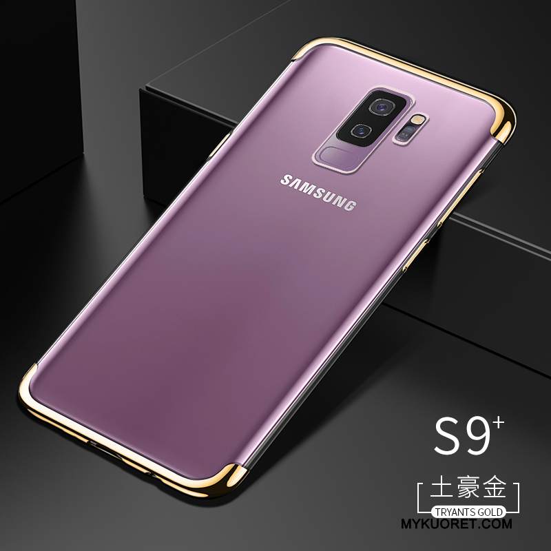 Kuori Samsung Galaxy S9+ Laukut Ultra Persoonallisuus, Kotelo Samsung Galaxy S9+ Luova Ohut Violetti